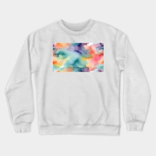 Whimsical Sky Symphony: Radiant Watercolor Bliss Crewneck Sweatshirt